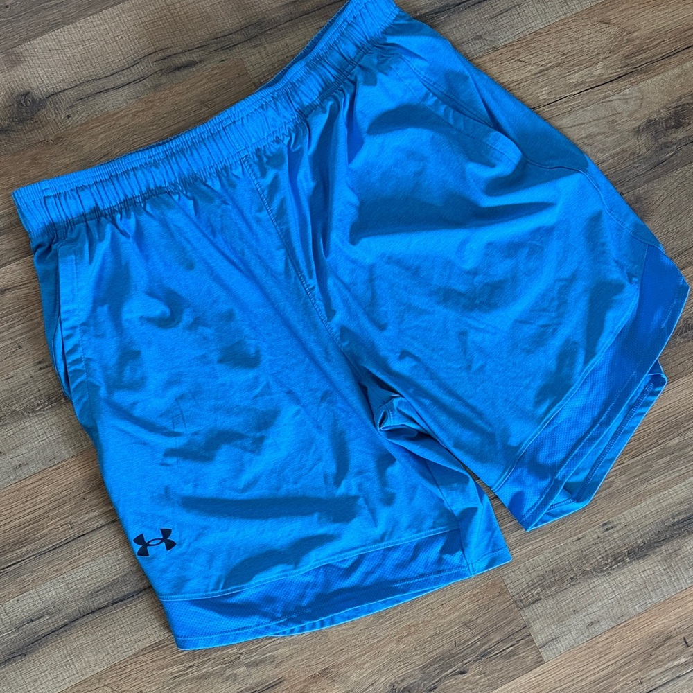 Under Armour Men's Vibrant Blue Athletic Shorts